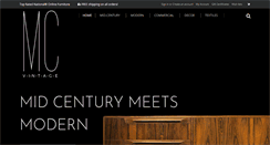 Desktop Screenshot of modcenturyvintage.com